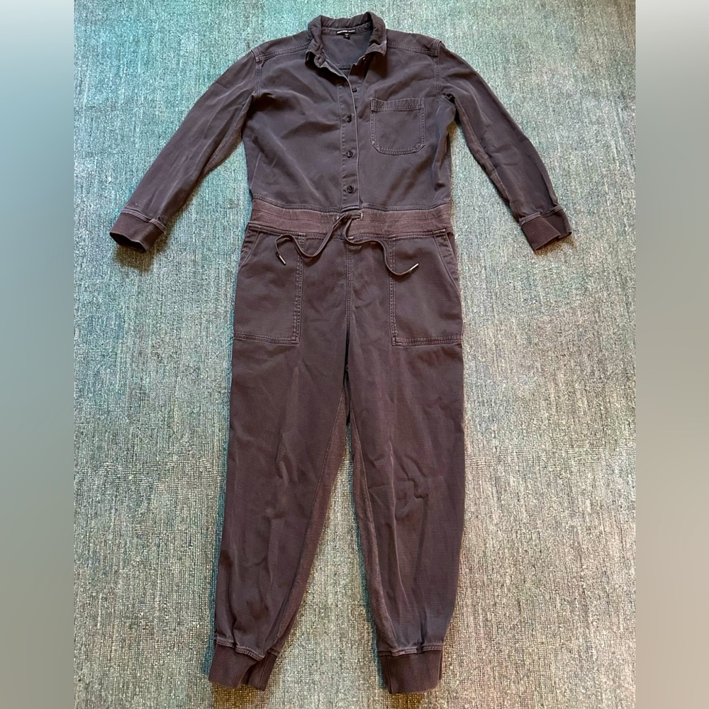 James Perse Utility Jumpsuit size 3 Grey